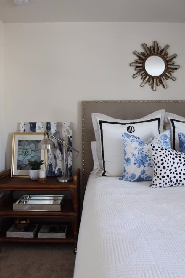 8. DIY Padded Headboard 8. DIY Padded Headboard