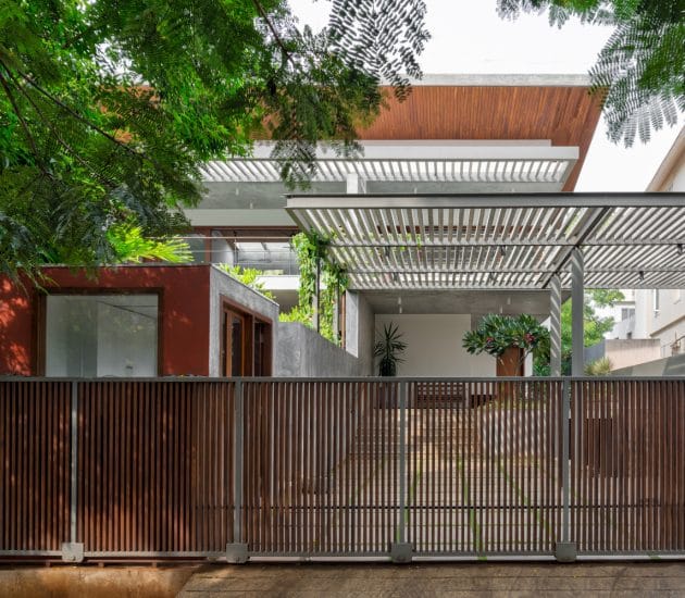 Race Course House by Khosla Associates in Coimbatore, India