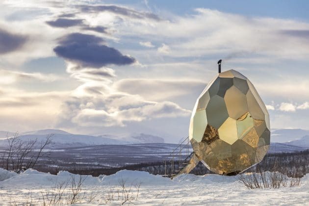 Riksbyggen’s Solar Egg to Icehotel in Jukkasjärvi