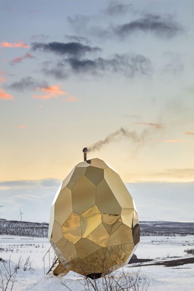 Riksbyggen’s Solar Egg to Icehotel in Jukkasjärvi