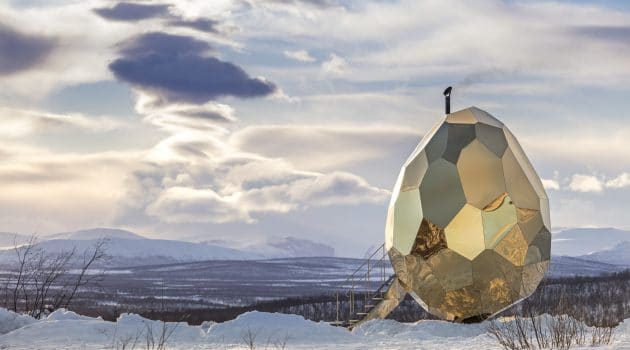 Riksbyggen’s Solar Egg to Icehotel in Jukkasjärvi