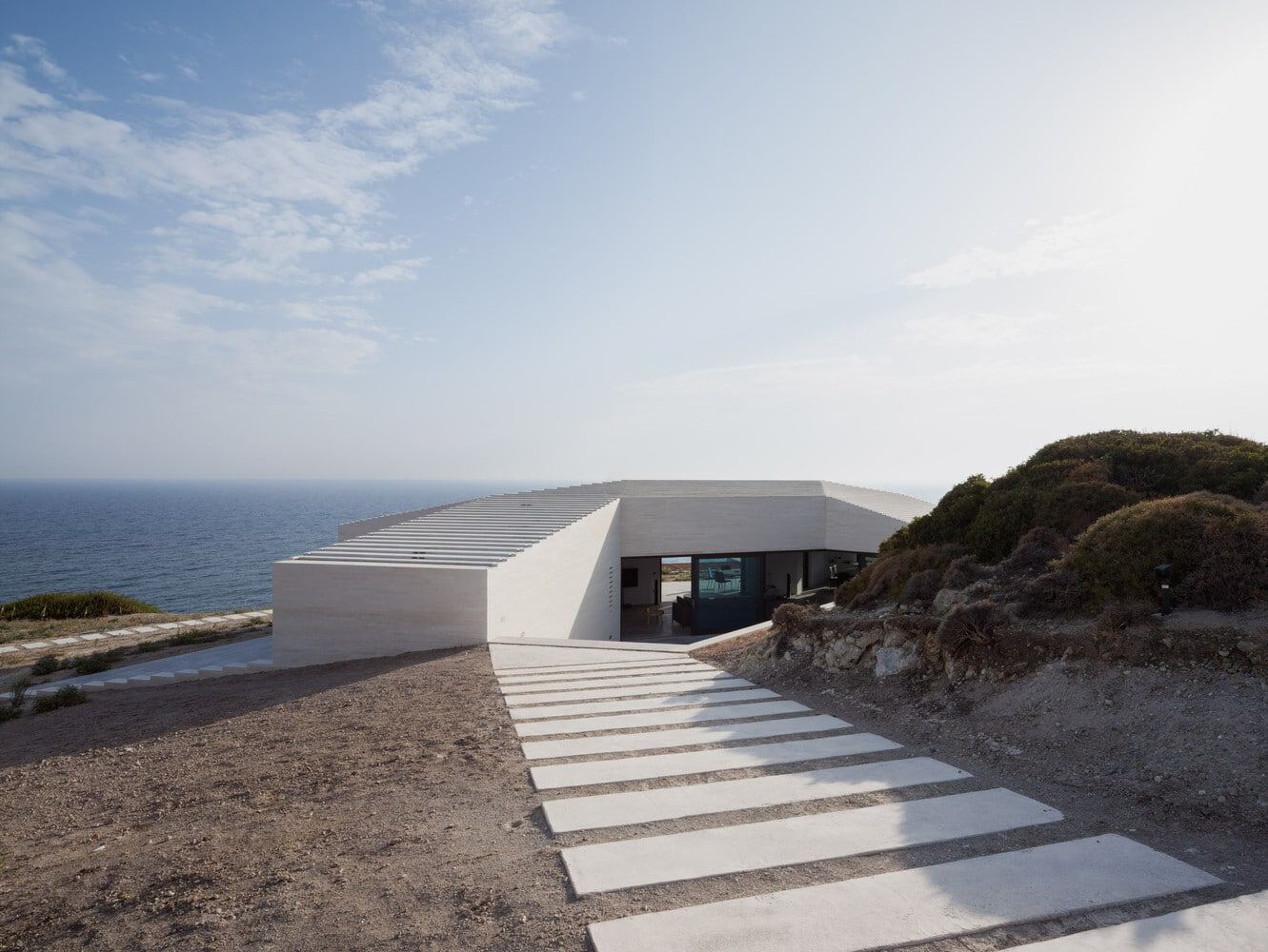 Voronoi's Corrals by decaARCHITECTURE on the Island of Milos, Greece Voronoi's Corrals by decaARCHITECTURE on the Island of Milos, Greece