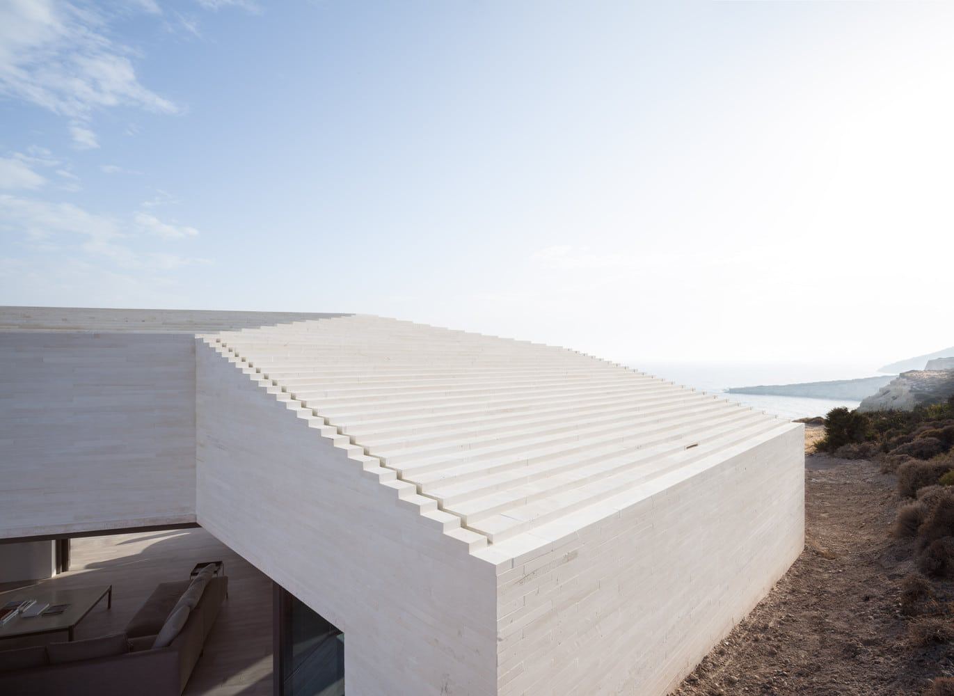 Voronoi's Corrals by decaARCHITECTURE on the Island of Milos, Greece Voronoi's Corrals by decaARCHITECTURE on the Island of Milos, Greece