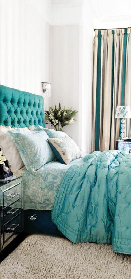 Turquoise / Tiffany Rooms For You to Be Inspired