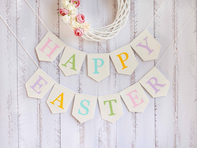 15 Amazing Easter Banner Designs To Put Up Around Your Home