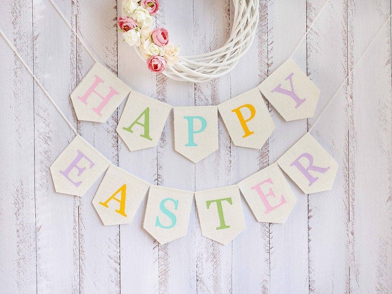 10. Happy Easter Banner 10. Happy Easter Banner