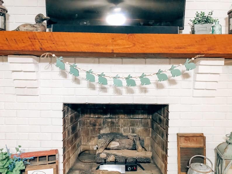 4. Wooden Bunny Garland 4. Wooden Bunny Garland