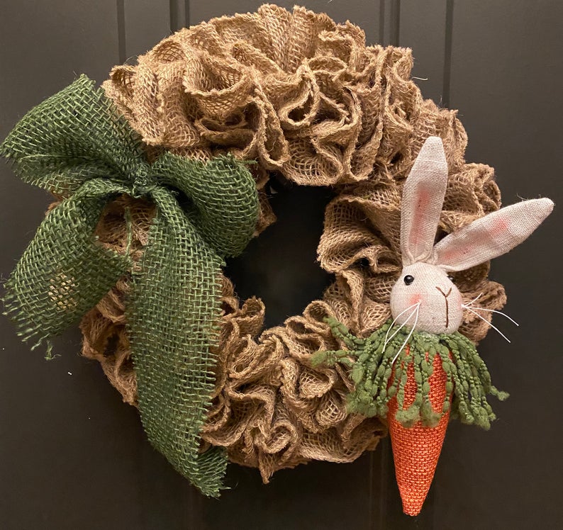 15 Colorful Easter Wreath Designs That Will Refresh Your Front Door