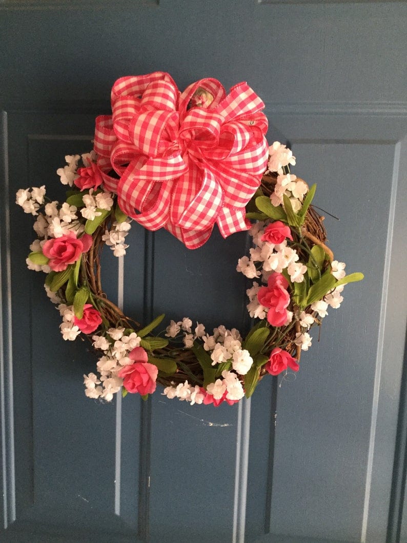10. Floral Spring Wreath 10. Floral Spring Wreath
