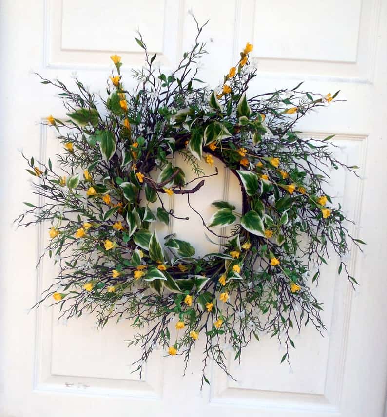 12. Wild flowers Door Wreath 12. Wild flowers Door Wreath