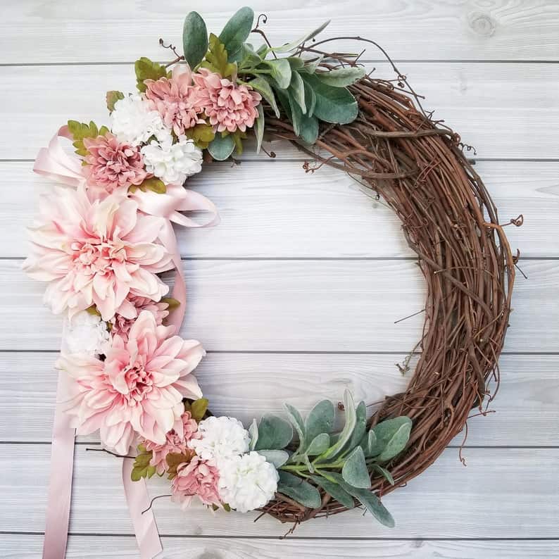 15. Pink Floral Wreath 15. Pink Floral Wreath