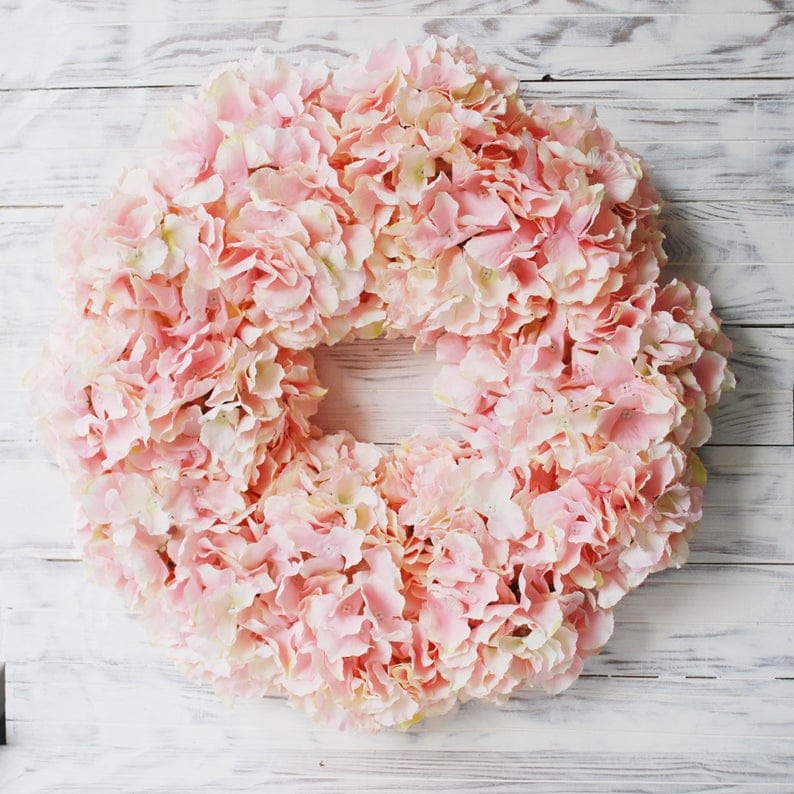 5. Spring hydrangea wreath 5. Spring hydrangea wreath