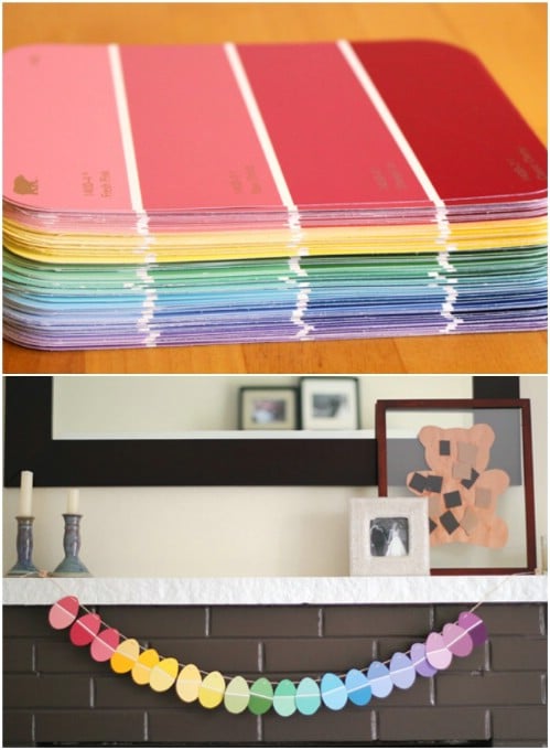 9. Paint Sample Easter Garland 9. Paint Sample Easter Garland