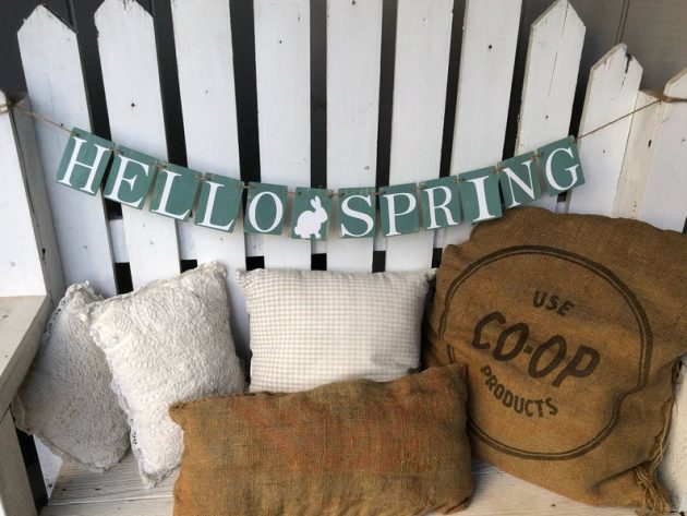 16 Colorful Spring Banner & Garland Designs To Welcome The Season