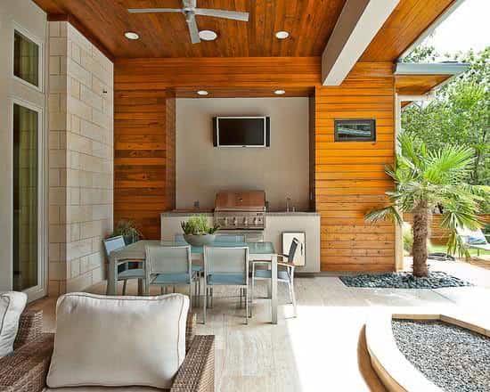 6 Decorated Environments with Barbecue Area 6 Decorated Environments with Barbecue Area