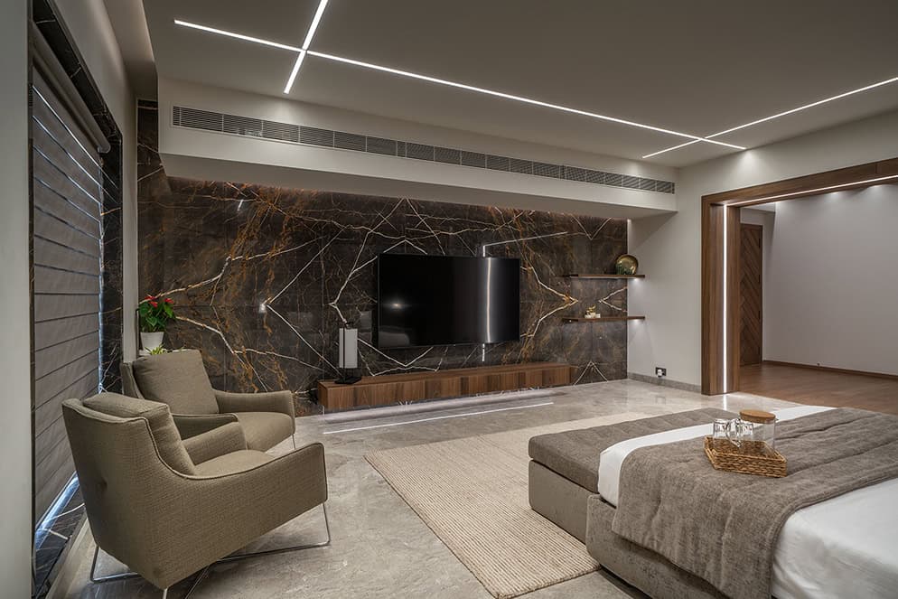 Overlapping Volumes Residence by Urban Zen in Banjara Hills, Hyderabad Overlapping Volumes Residence by Urban Zen in Banjara Hills, Hyderabad