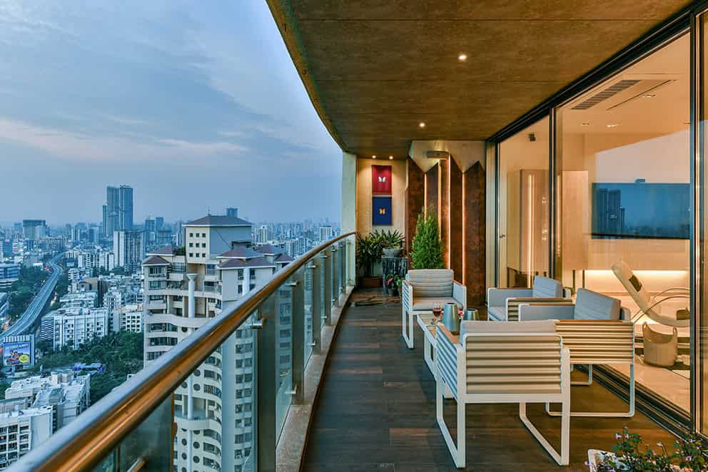 Pinnacle House by Aum Architects in Mumbai, India