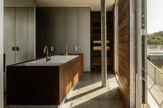 St. Andrews Beach Villa by Woods Bagot in Victoria, Australia
