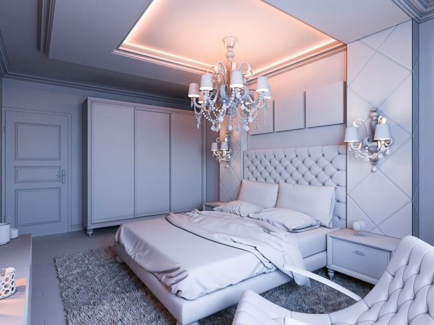 Chandelier for Double Bedroom - 9 Models in Beautiful Designs