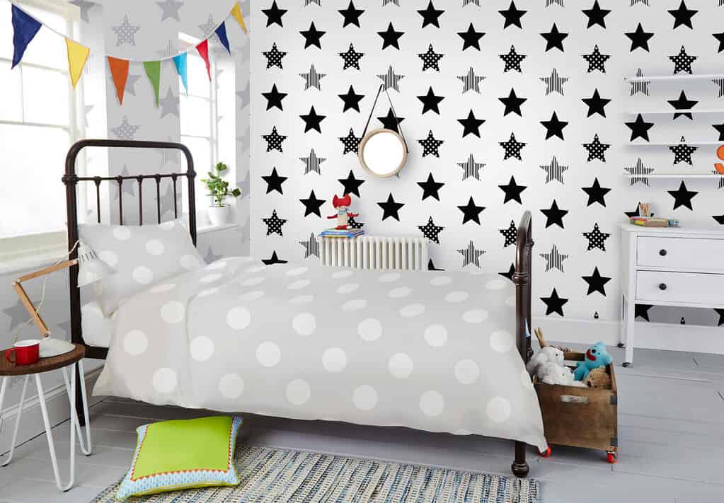 1. Stars on the Wallpaper and in the Bedroom 1. Stars on the Wallpaper and in the Bedroom