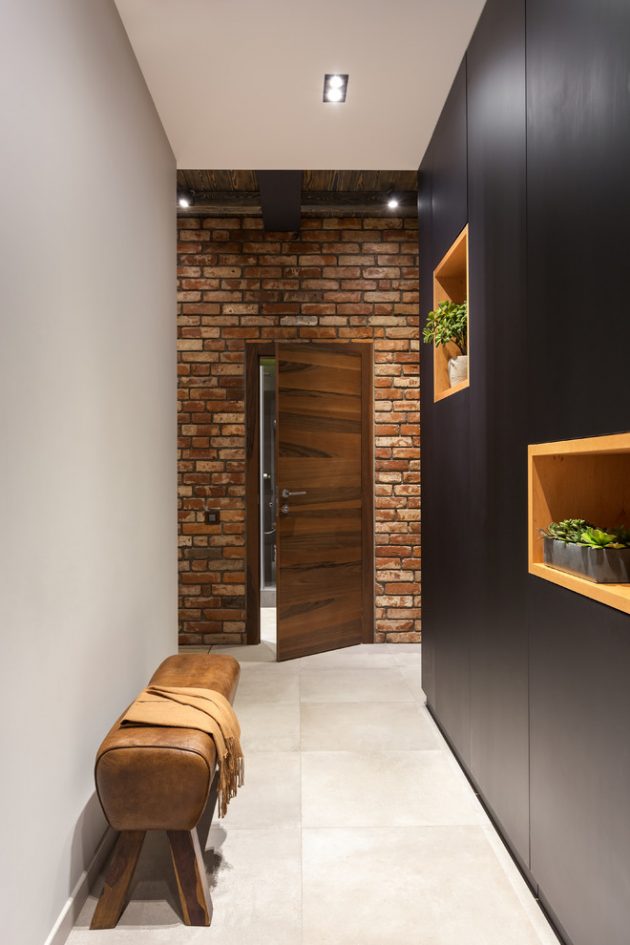 15 Interesting Industrial Entry Hall Designs Suitable For Lofts