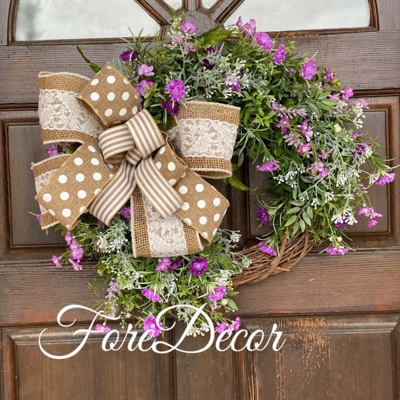 12. Lavender Wreath 12. Lavender Wreath