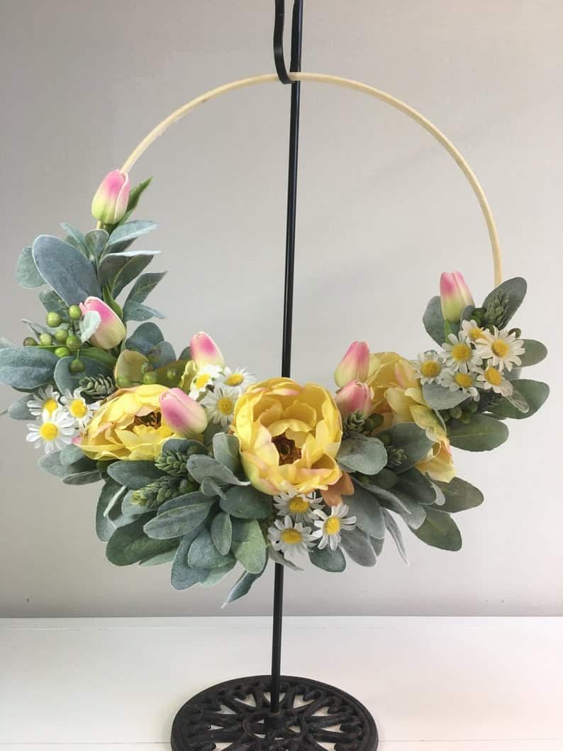 14. Mother’s Day Wreath with Peonies 14. Mother’s Day Wreath with Peonies