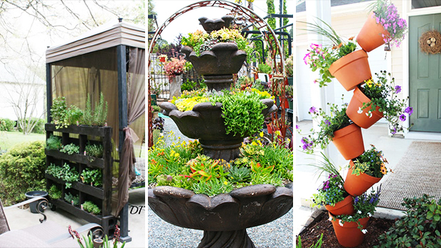 15 Wonderful DIY Garden Decor Projects You Can Make In A Day