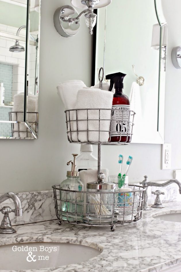 16 Clever DIY Bathroom Organizer Projects You Will Love To Craft