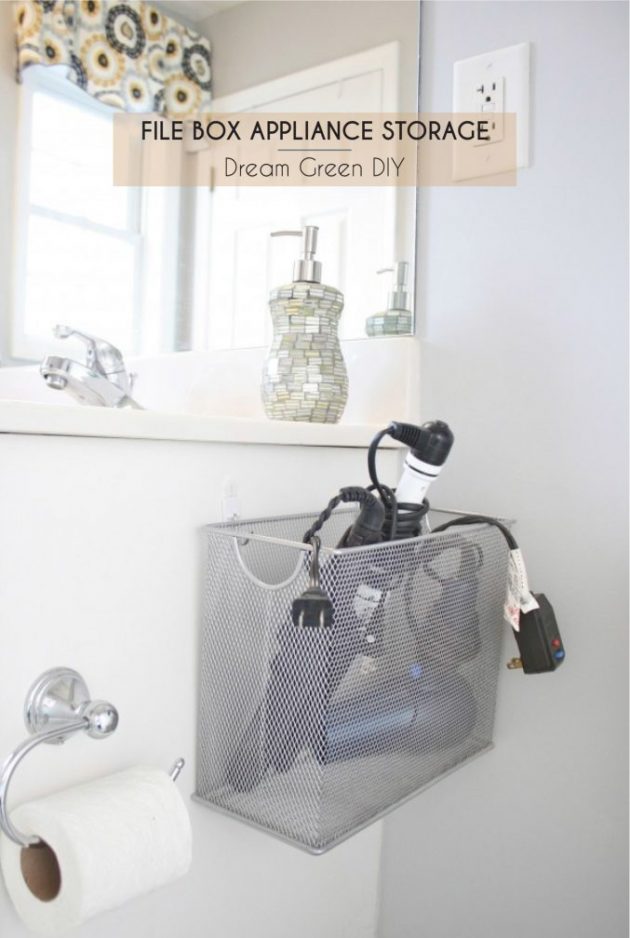 16 Clever DIY Bathroom Organizer Projects You Will Love To Craft