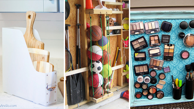 16 Genius DIY Organization Ideas You Could Craft Over The Weekend