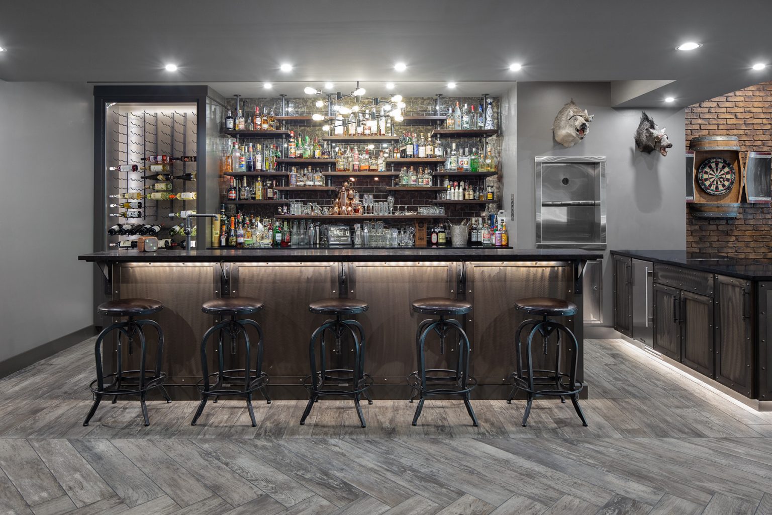 18 Majestic Industrial Home Bar Ideas Youre Going To Enjoy 4 1536x1024 