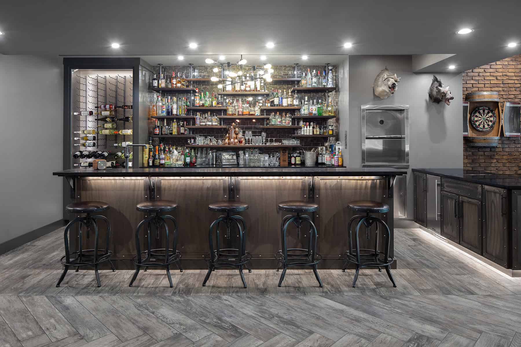 18 Majestic Industrial Home Bar  Ideas You re Going To Enjoy