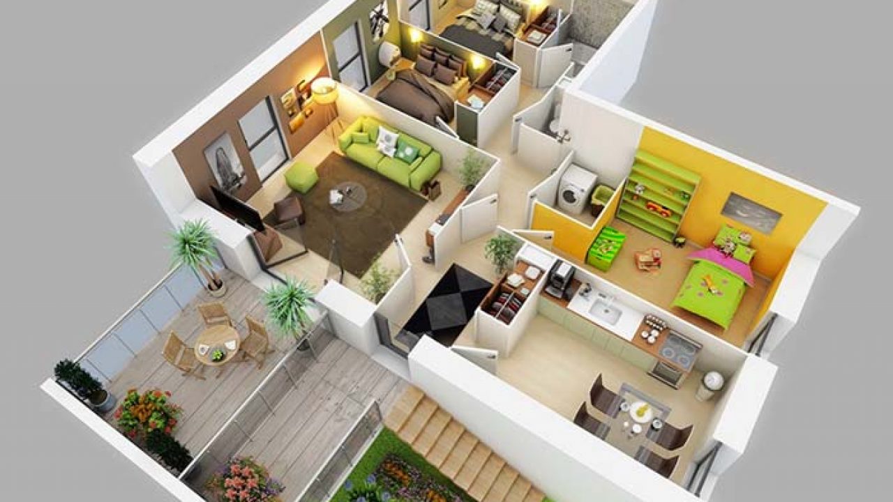 Modern 3 Bedroom House Plans Space-Optimized Design