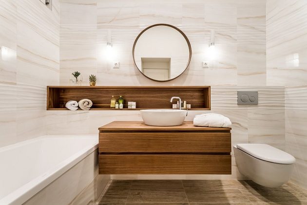 Can You Imagine Your Bathroom in Wood?