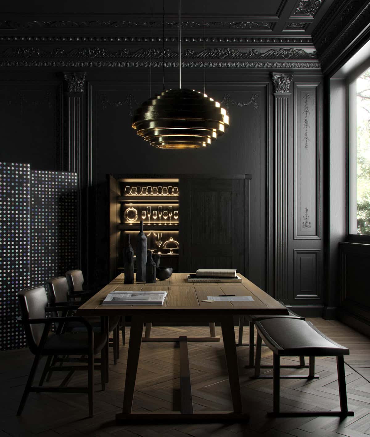 Putting a Dark Shade in the Dining Room? Yes or a No? Putting a Dark Shade in the Dining Room? Yes or a No?