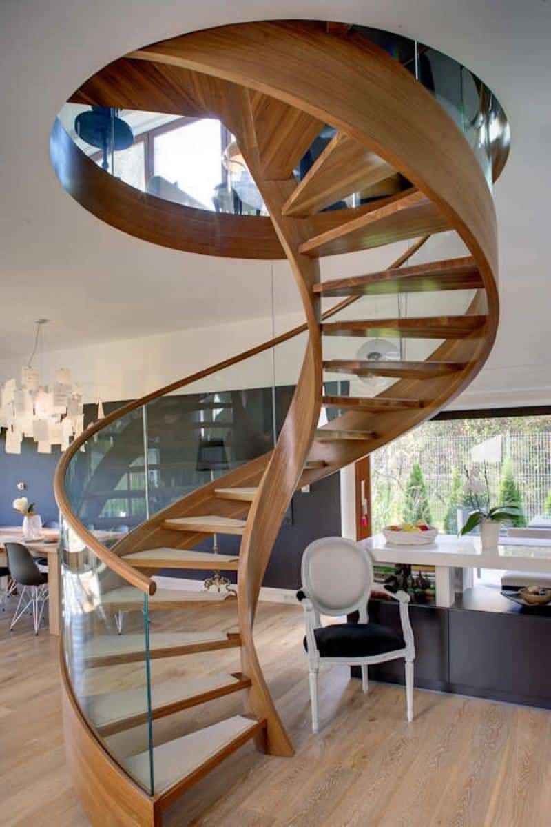 What are the disadvantages of the spiral staircase? What are the disadvantages of the spiral staircase?