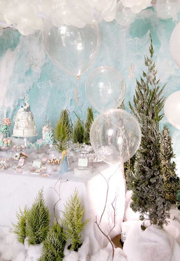 9 Amazing Ideas to Organize Your Children's "Frozen" Party Decoration!