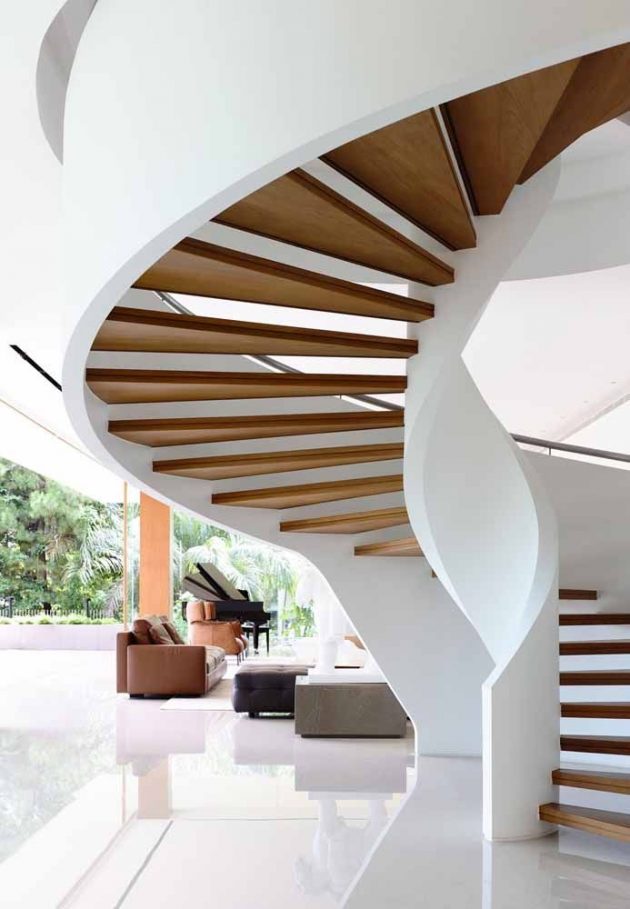 Discover 8 Modern Ideas of Spiral Staircases to Inspire You