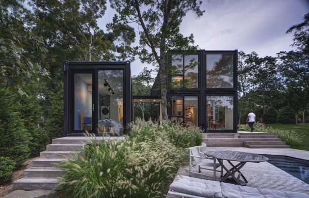 Amagansett Modular House by MB Architecture in Amagansett, New York