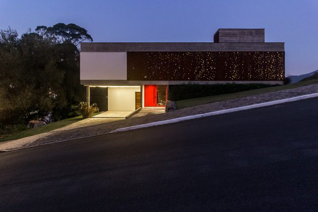 FY House by PJV Arquitetura in Jaragua do Sul, Brazil