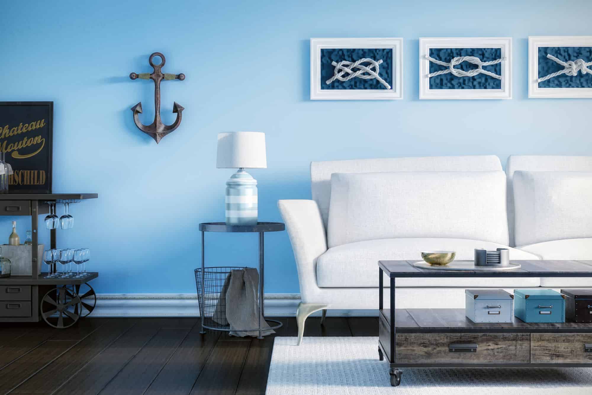 Are You Interested in Seaside Atmosphere in the Living Room?