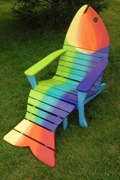 8 Painted Adirondack Chairs Ideas For 2020
