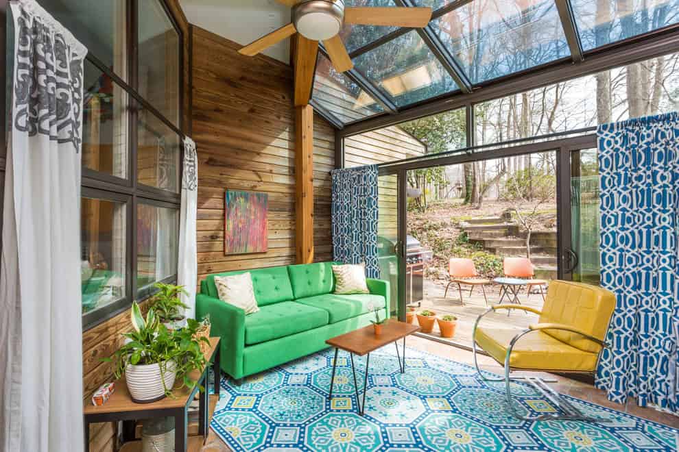 16 Breathtaking Mid-Century Modern Sunroom Designs For Everyday Use