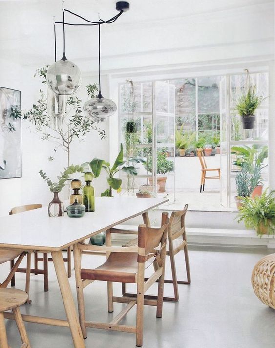 Want to Try Urban Jungle Atmosphere in the Kitchen?