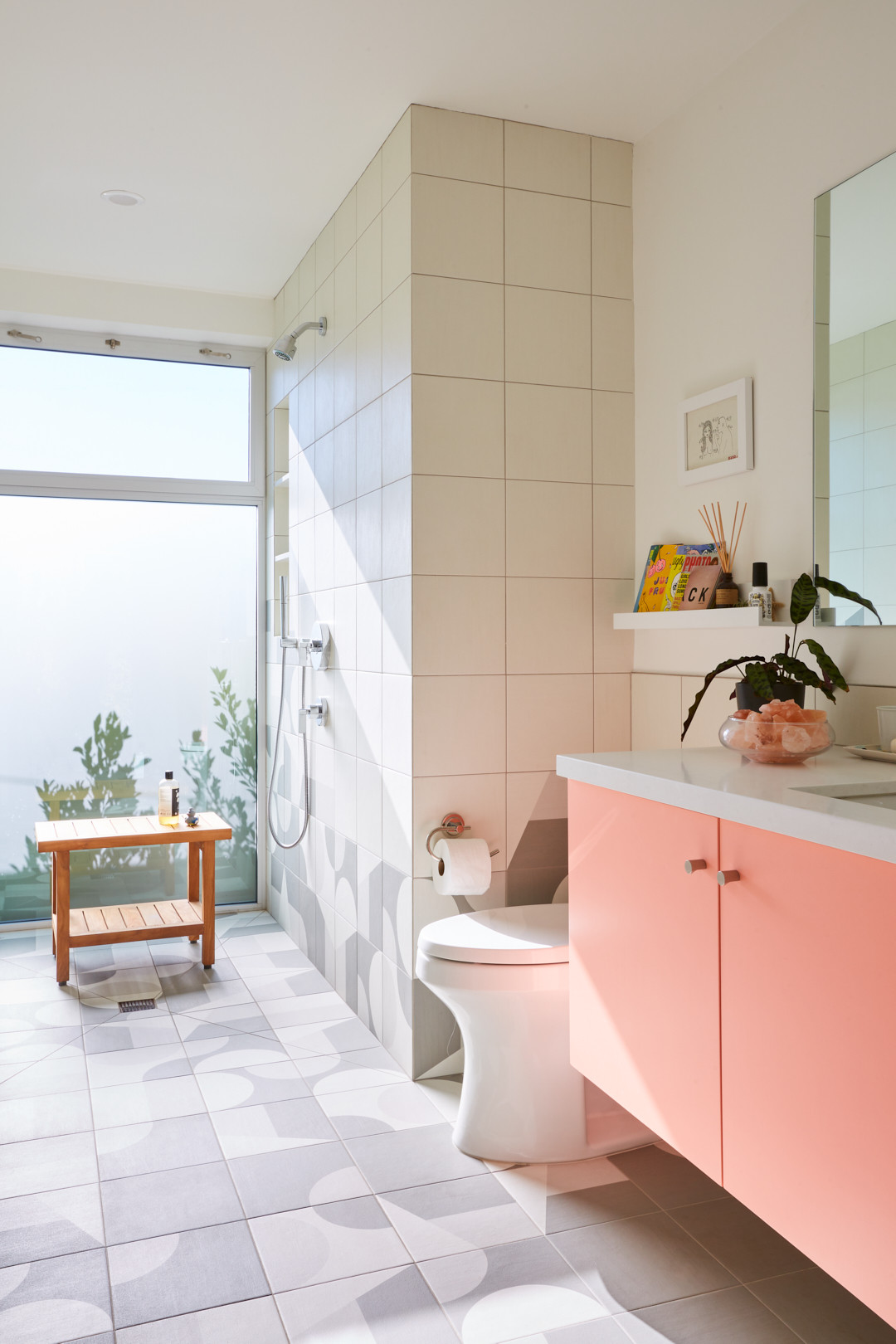 Modern Retreat: A Mid Century Bathroom Refresh