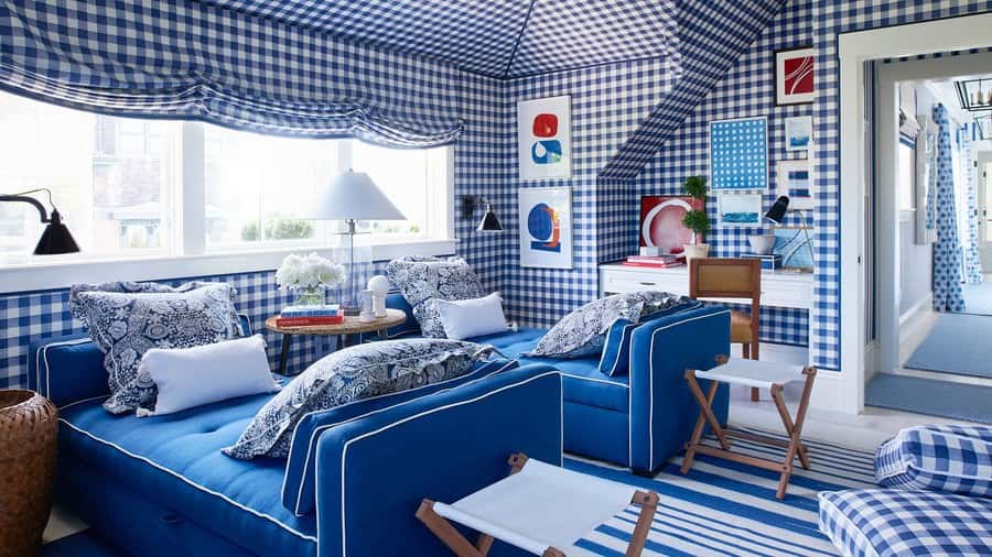 The Most Beautiful Classic Coastal Style in Indigo The Most Beautiful Classic Coastal Style in Indigo