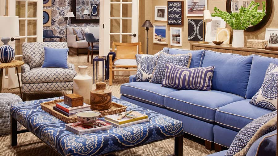 The Most Beautiful Classic Coastal Style in Indigo The Most Beautiful Classic Coastal Style in Indigo