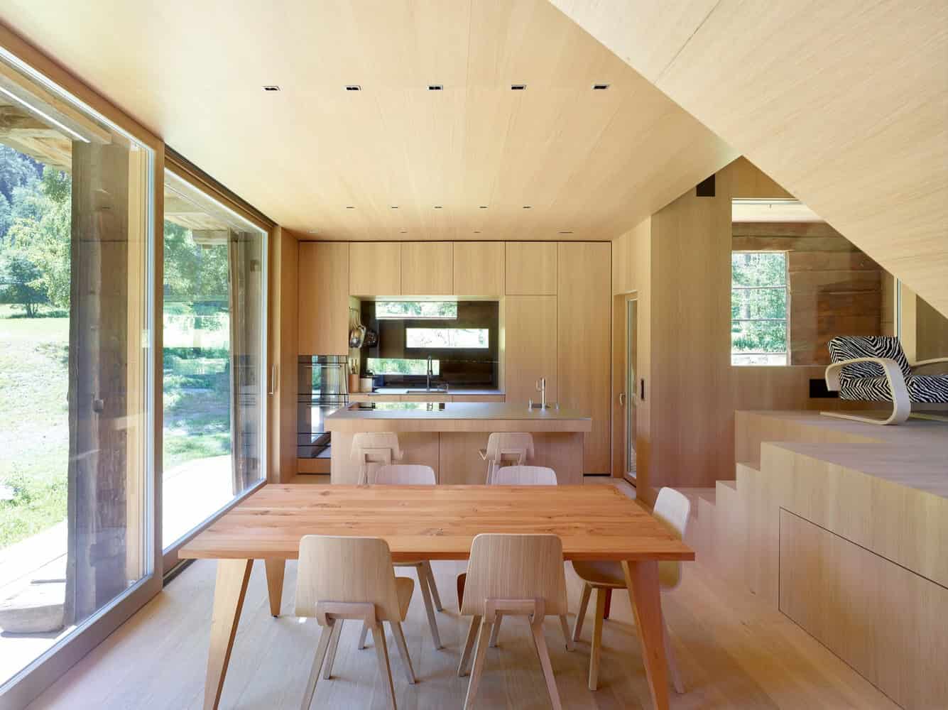 Barn Conversion by Savioz Fabrizzi Architects in Orsieres, Switzerland Barn Conversion by Savioz Fabrizzi Architects in Orsieres, Switzerland