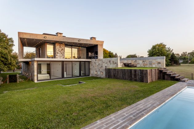 Golf House by Adolfo Bavio Arquitectos in Pilar, Argentina